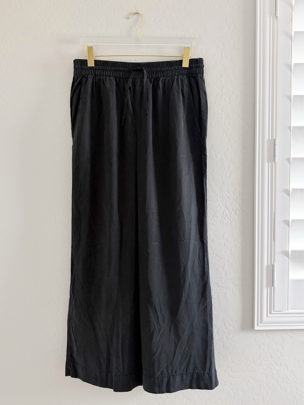 Everlane The Wide-Leg Pant in Butterlite Size L - Picture 6 of 14